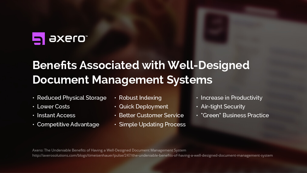 document management system benefits