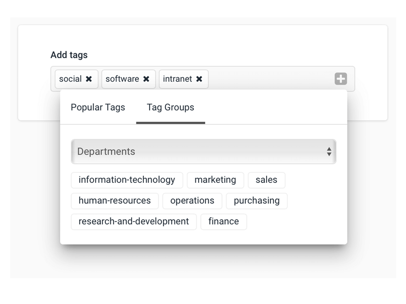 company intranet ideas - tagging content