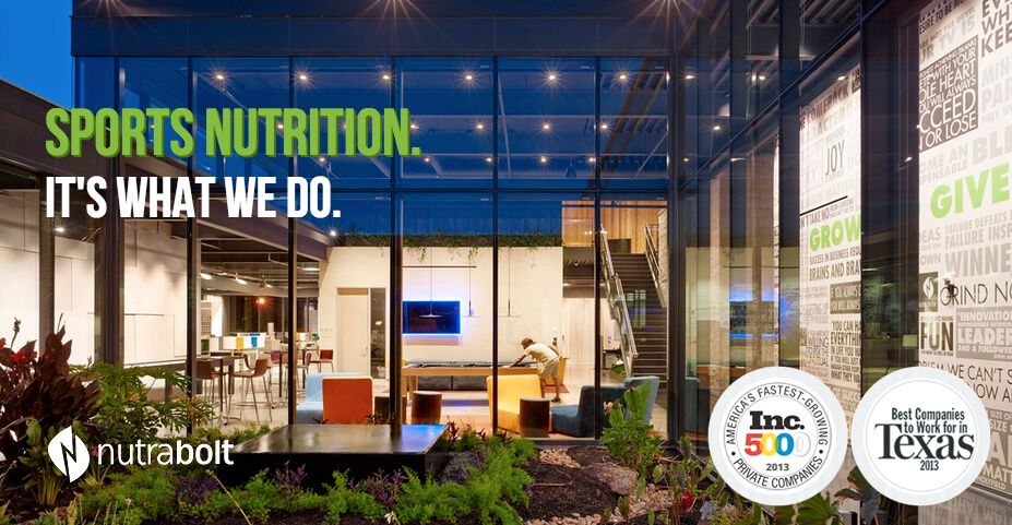 Nutrabolt - Sports Nutrition. It's What We Do.