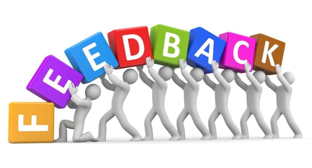 giving constructive feedback for professional development
