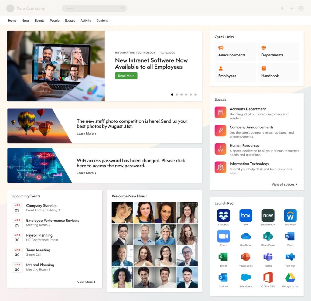 the value of an intranet