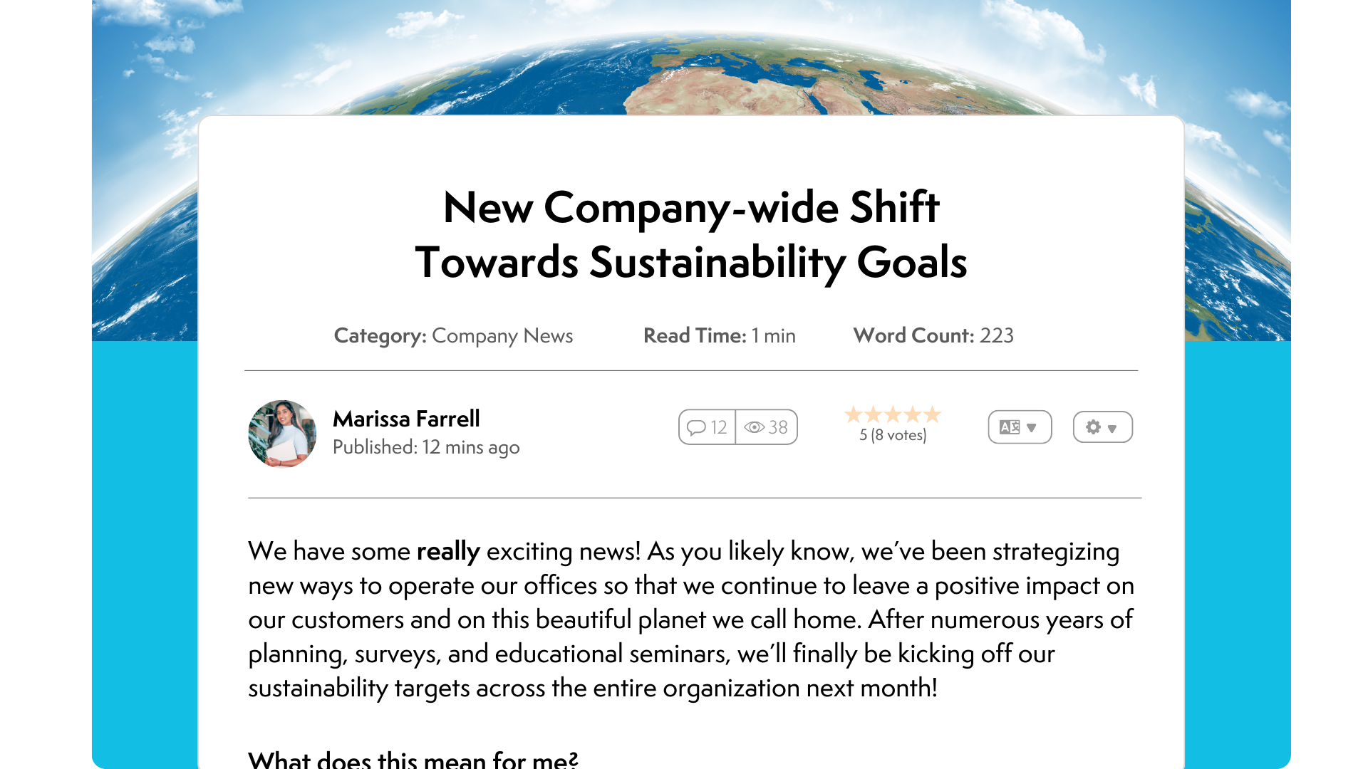how an intranet improves internal communication