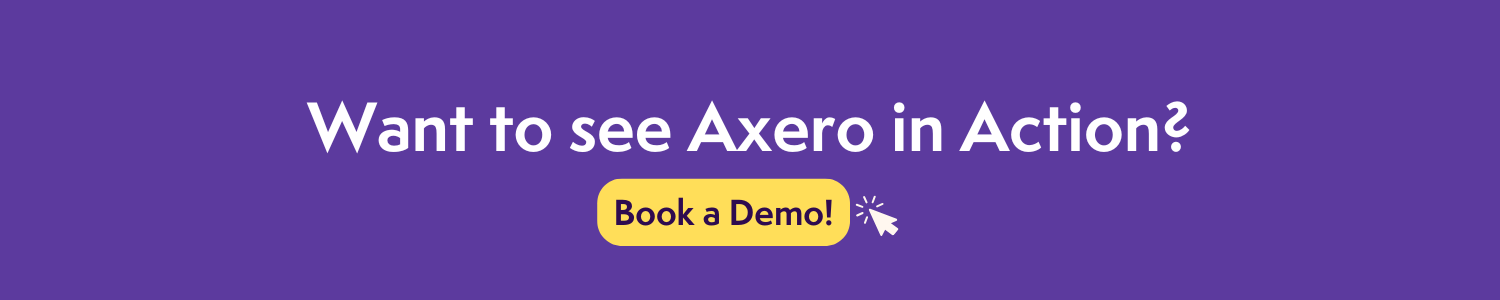 Axero intranet book a demo
