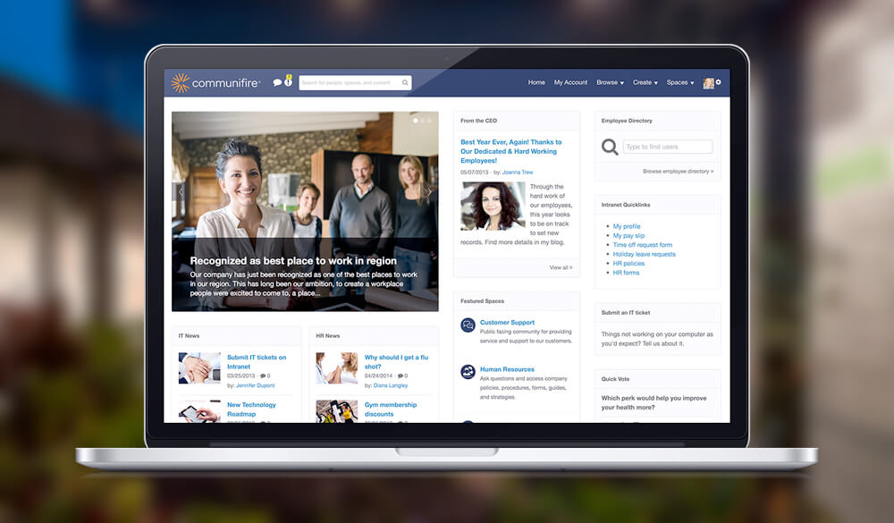 Intranet Software - Axero