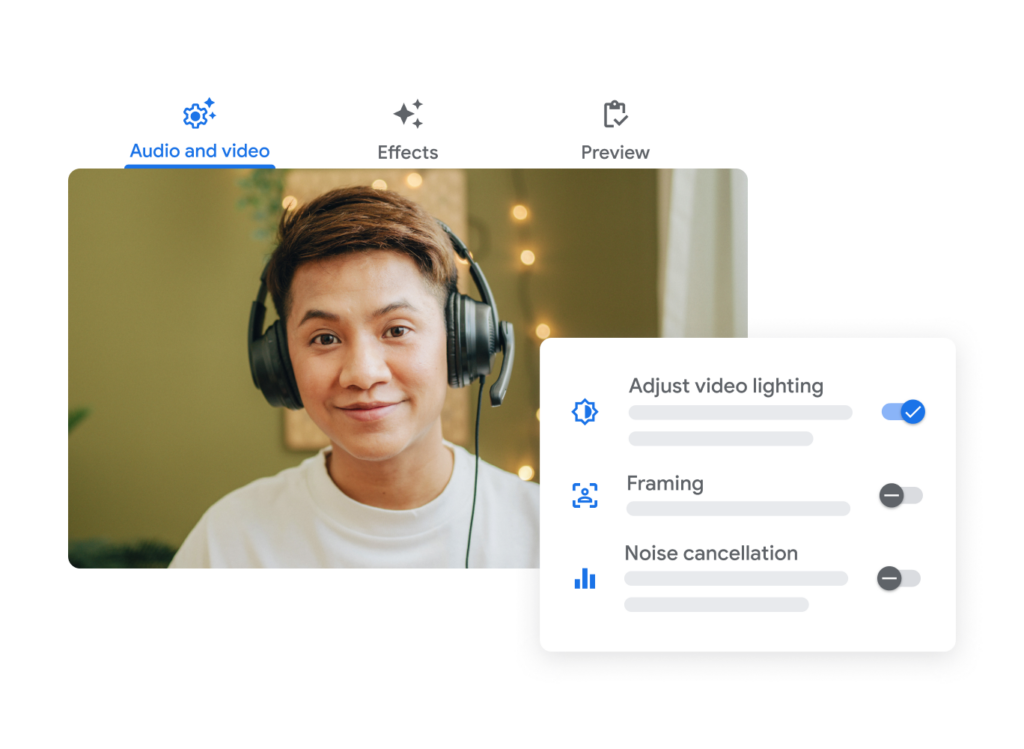 communication tools - google meet