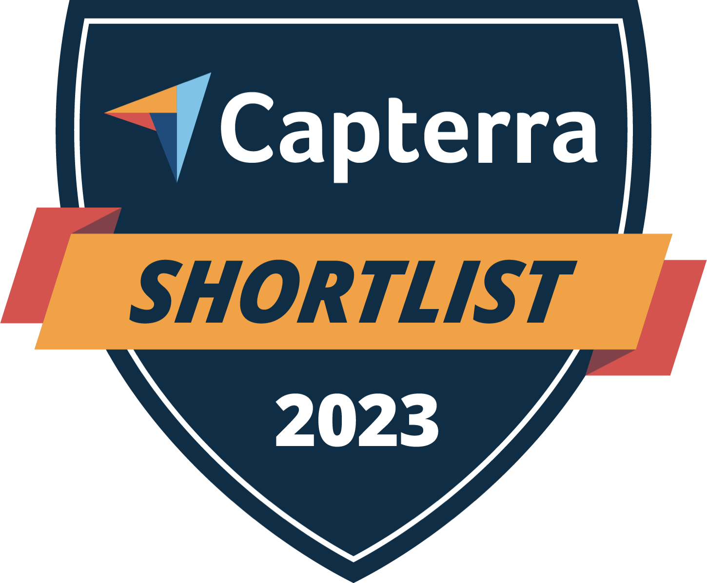 Capterra Shortlist 2023 badge