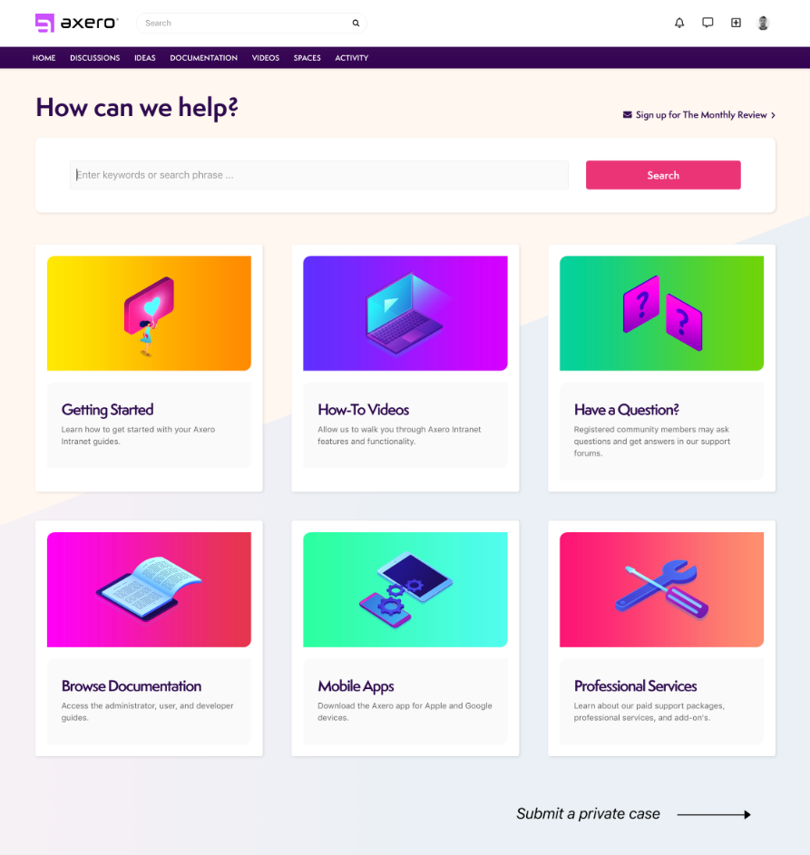 intranet portal support
