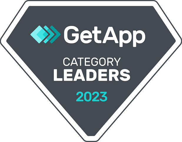 GetApp Category Leaders badge 2023