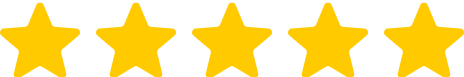 Five yellow stars indicating a 5-star rating