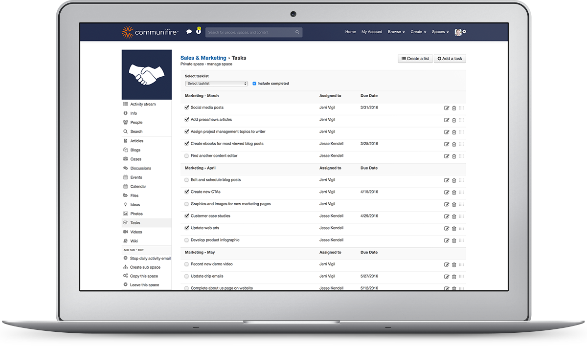 Social Enterprise Software