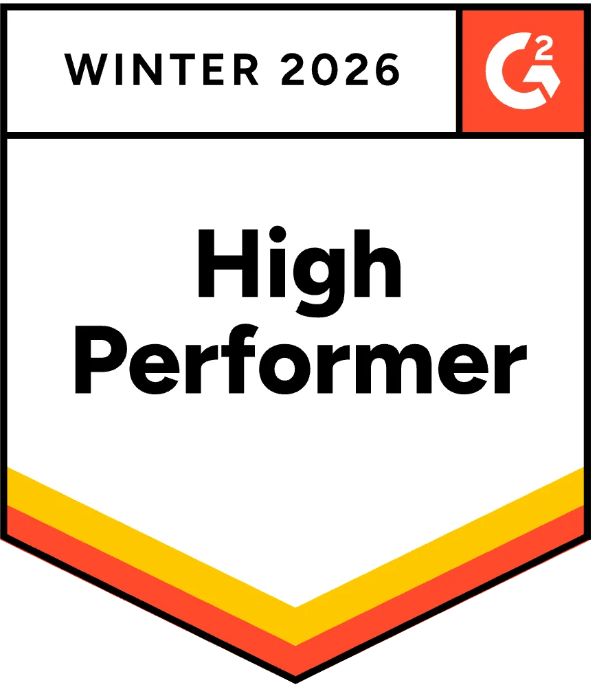 G2 High Performer badge Summer 2024